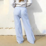 Calça Elegante Listrada Alexandra