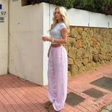 Calça Elegante Listrada Alexandra