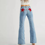 Calça Elegante Retrô Estrela