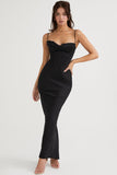 Vestido Longo Cetim Iris
