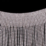 Colar Elegante Strass Allegra