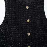 Conjunto Elegante Tweed Karine