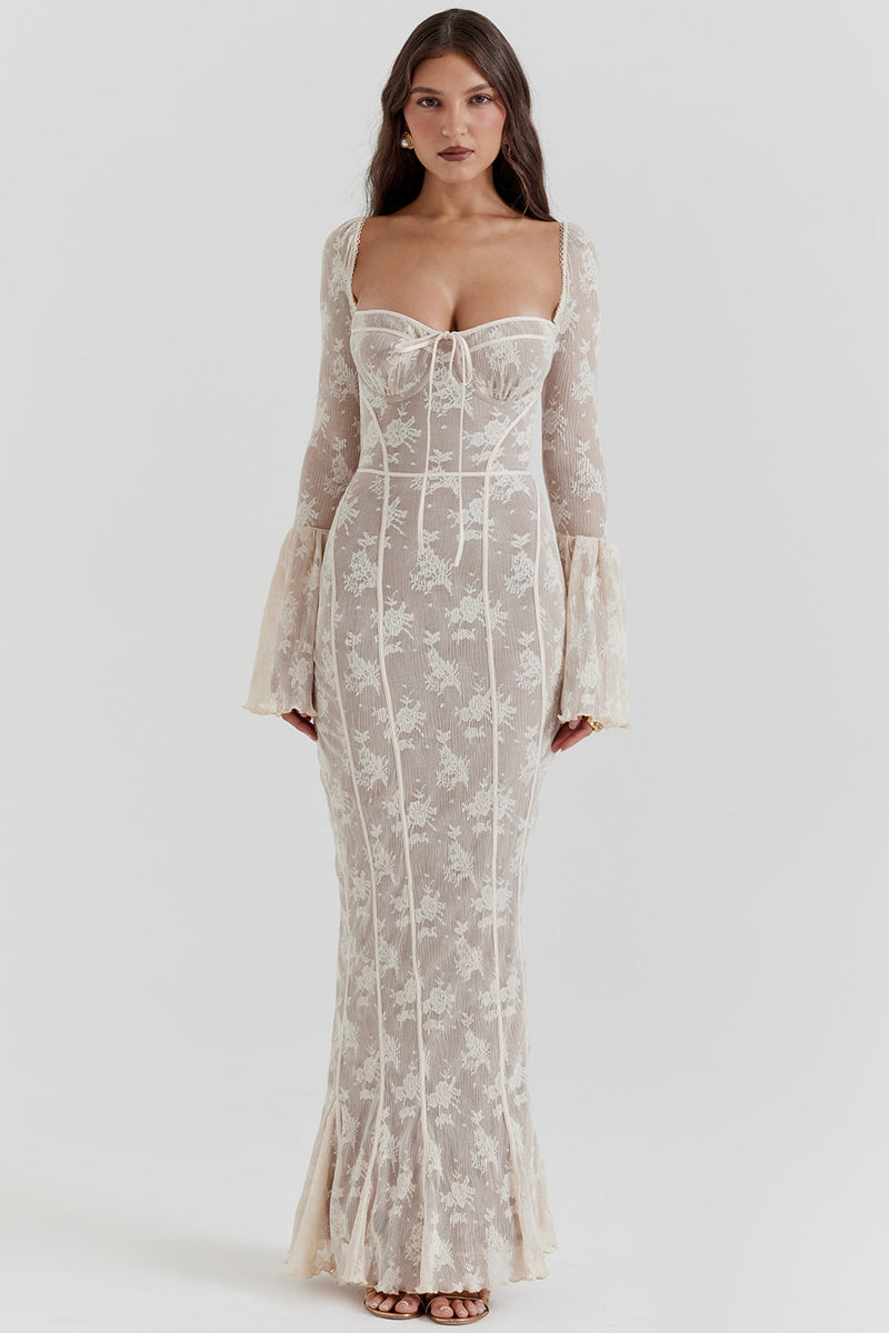 Vestido Longo Lace Nicole