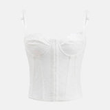 Corset Elegante Renda Jade