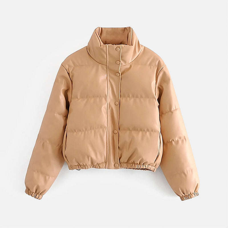 Jaqueta Elegante Puffer Cingapura