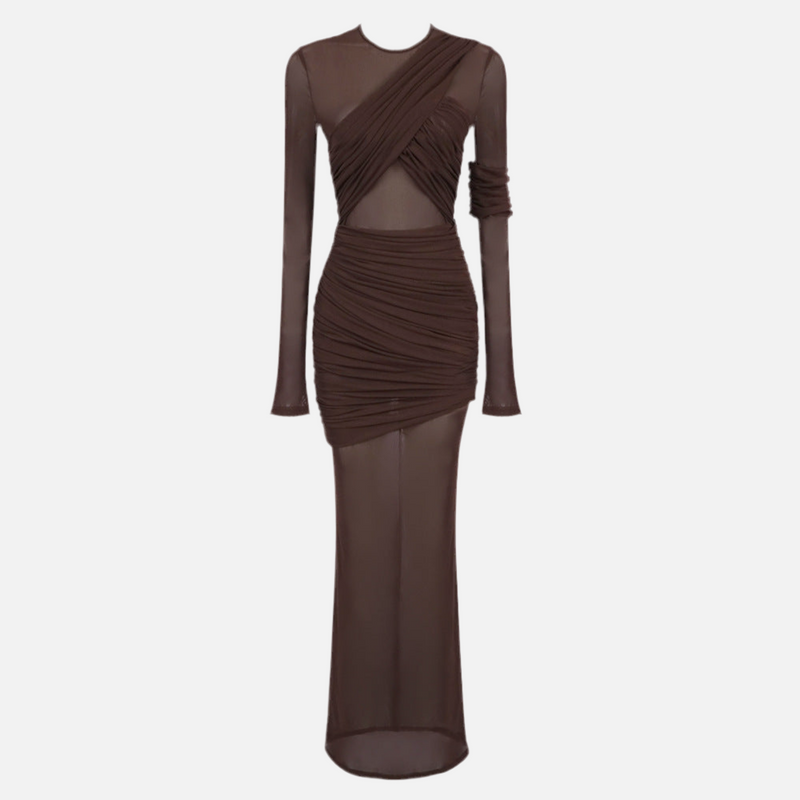 Vestido Elegante Tule Saravá