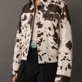 Jaqueta Elegante Cow Print