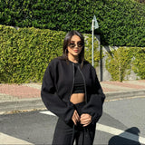 Jaqueta Elegante Cropped Samara
