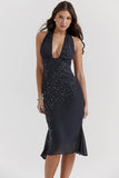 Vestido Médio Halter Beatriz