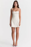 Vestido Médio Cetim Tamara