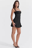 Vestido Médio Cetim Tamara