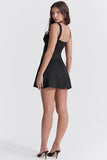 Vestido Médio Cetim Tamara