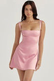 Vestido Médio Cetim Tamara