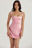 Vestido Médio Cetim Tamara