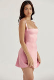 Vestido Médio Cetim Tamara