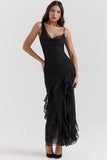 Vestido Longo Alcas Clara