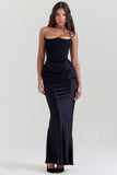 Vestido Longo Cetim Debora
