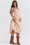 Vestido Médio Alcas Emilia