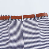 Short Saia Listrado Malu