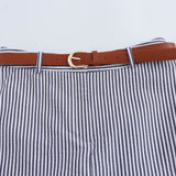 Short Saia Listrado Malu