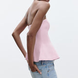 Top Elegante Peplum Raissa