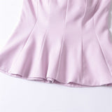 Top Elegante Peplum Raissa