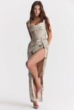 Vestido Longo Cetim Aurora