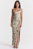 Vestido Longo Cetim Aurora