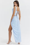 Vestido Longo Cetim Aurora