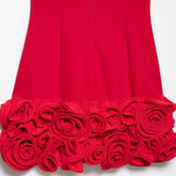 Vestido Elegante Flor Algarve