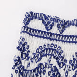 Vestido Elegante Blue Waves