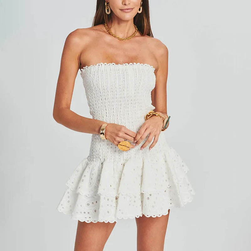 Vestido Premium Elegante Chantilly