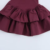 Vestido Elegante Babado Frida