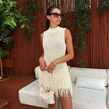 Vestido Elegante Tricô Geribá