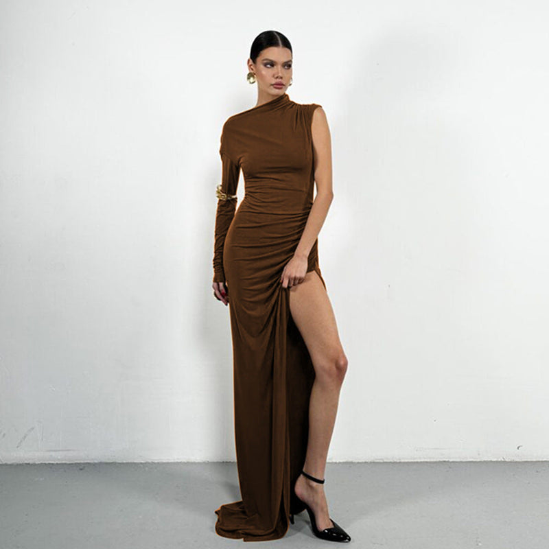 Vestido Ombro Único Balneário