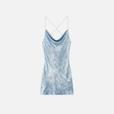 Vestido Elegante Metalizado Sky