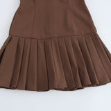 Vestido Elegante Plissado Roberta