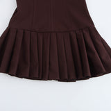 Vestido Elegante Plissado Roberta