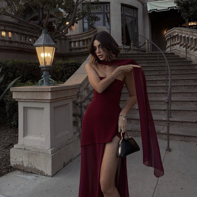 Vestido Elegante Longo Zanzibar
