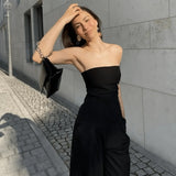 Blusa Elegante Tube Scarllet